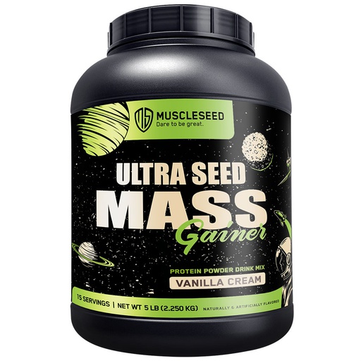[161210] Muscleseed Ultra Seed Mass Gainer-15Serv.-2.250kg-Vanilla Cream