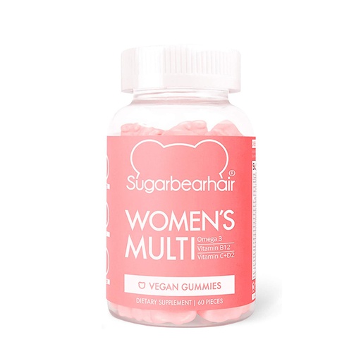 [850000320000] Sugarbearhair Women's Multi-30Serv.-60Veg Gummies