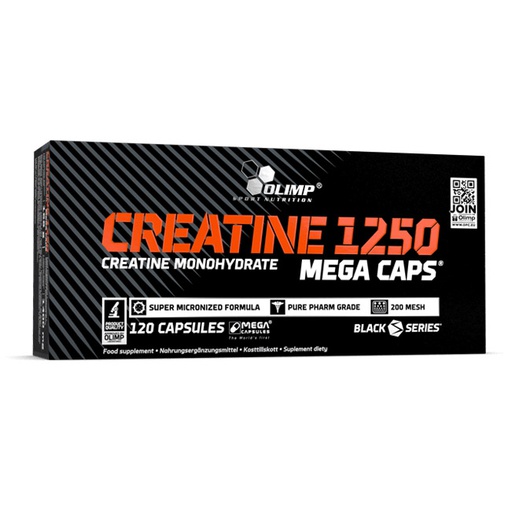 [5901330022340] Olimp Creatine 1250 Creatine Monohydrate Mega Caps-30Serv.-120Capsules