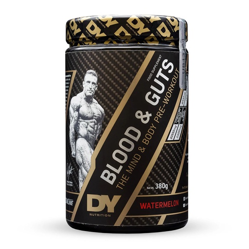 [5060763890411] Dy Nutrition Blood&amp;Guts The Mind&amp;Body Pre-workout-20Serv.-380G.-Watermelon