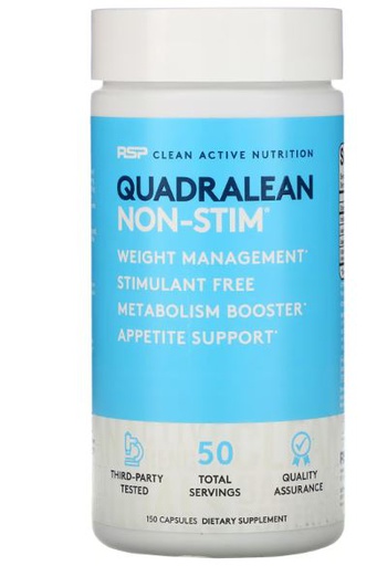 [854446006696] Rsp Clean Active Nutrition Quadralean Non-Stim-60Serv.-180Caps.