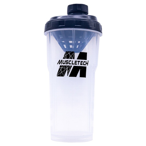 [MTSCB750] Muscletech Shaker Clear Black-750Ml