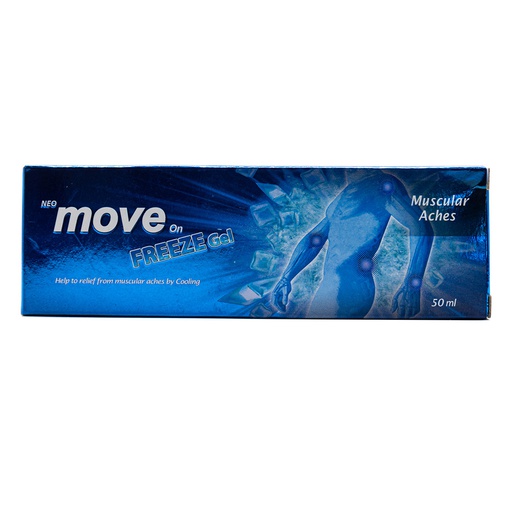 [8809328352134] Neo Move On Freeze Gel Help To Relief From Muscular Aches By Cooling-50Gm