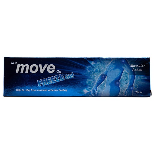 [8809328352141] Neo Move On Freeze Gel Help To Relief From Muscular Aches By Cooling-100Gm