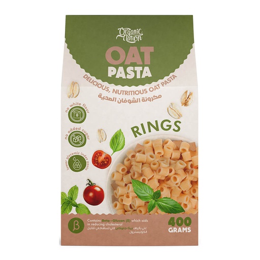 [6222023702561] Organic Nation Oat Pasta Rings-400G