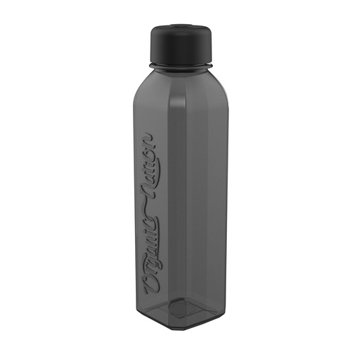 [6222023702677] Organic Nation Water Bottle-800Ml.-Black Clear