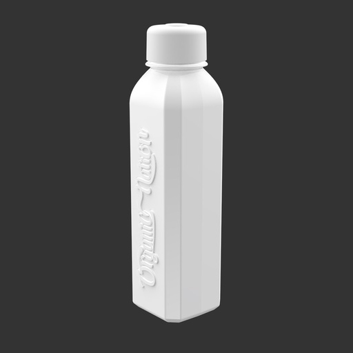 [6222023702660] Organic Nation Water Bottle-800Ml.-White