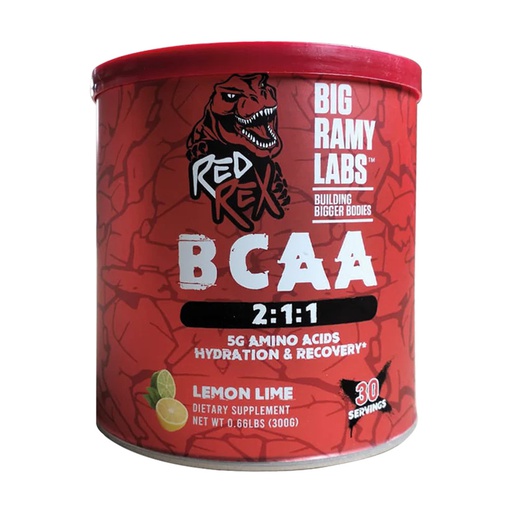 [6223007823302] Big Ramy Labs Red Rex Bcaa 2:1:1-30Serv.-300G.-Lemon Lime