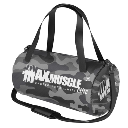 [6222023702820] Max Muscle Bag With Shoe Compartment-Army Gray Black