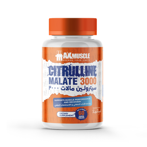 [6222023702721] Max Muscle Citrulline Malate 3000-30Serv.-60Coated Tablets