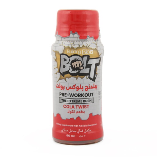 [6224010248366] Building Blox Bolt Pre-workout-60Ml.-1Serv.-Cola Twist