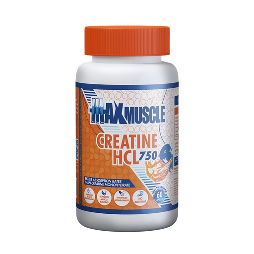 [6222023702783] Max Muscle Creatine HCL 750-60Serv.-60Capsules