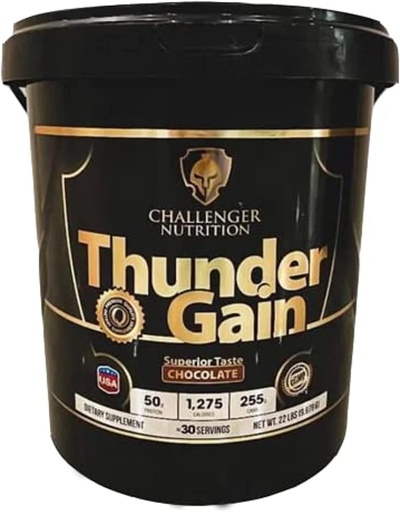[6223007822466] Challenger Nutrition Thunder Gain-30Serv.-9.979G.-Chocolate