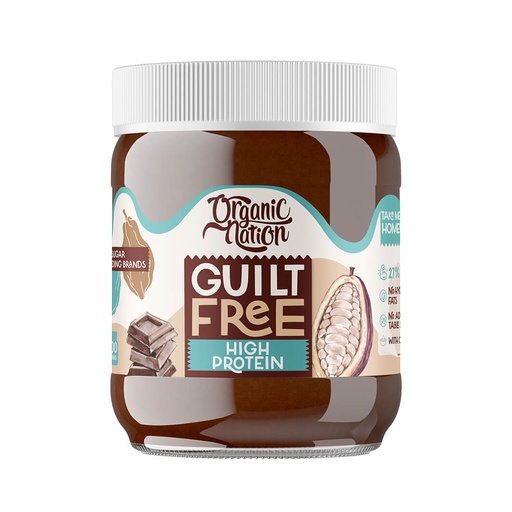 [6222023702882] Organic Nation Guilt Free Chocolate Spread High Protein-200G