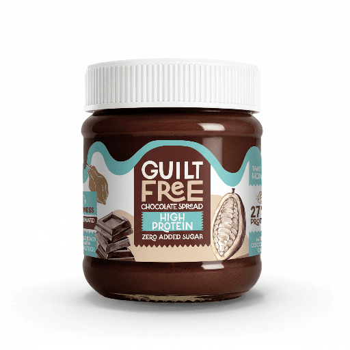 [6222023702882] Organic Nation Guilt Free Chocolate Spread High Protein-200G