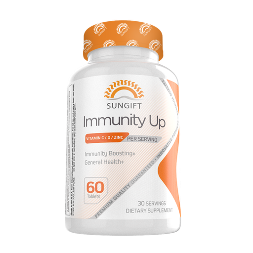 [850019632200] Sun Gift Immunity Up Vitamin C,D&amp;Zinc-60Serv.-60Tablets