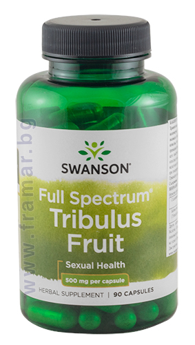 [087614111537] Swanson Full Spectrum Tribulus Fruit-90Serv.-90Capsules
