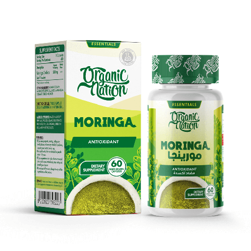 [6222023703223] Organic Nation Moringa Oleifera-60Servings-60 Capsules
