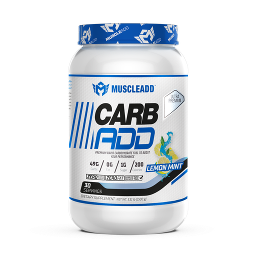 [6223007824460] Muscle Add Carb Add-30Serv.-1500G-Lemon Mint