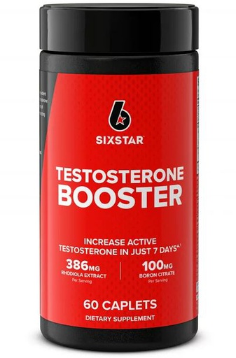 [631656603118] Six star Testosterone Booster-30Serv.-60Caplets