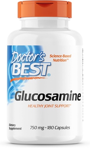 [753950000865] Doctor’s Best Glucosamine 750Mg-90Serv.-180Capsules