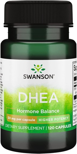 [087614022611] Swanson Dhea Hormone Balance 50Mg-120Serv.-120Capsules