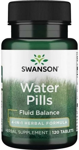 [087614040134] Swanson Water Pills-120Serv.-120Tablets