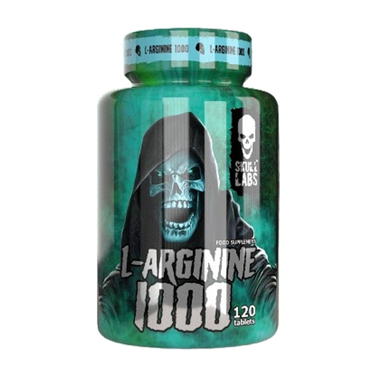 [5902448254449] Skull Labs L-Arginine 1000 60Serv 120Tablets