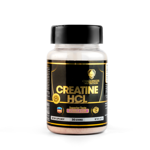 [6223007822428] Challenger Nutrition Creatine HCL 30Serv 29.7G Bubble Gum