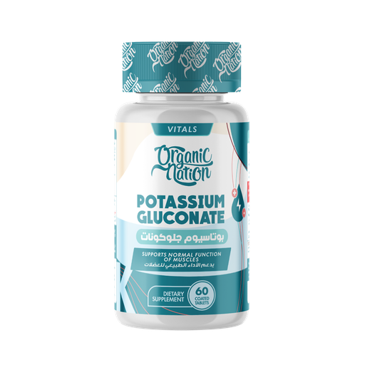 [6222023703490] Organic Nation Potassium Gluconate-60Serv.-60Tablets