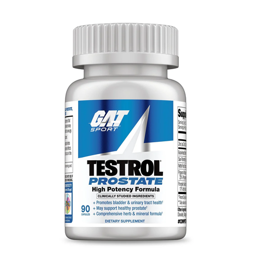 [816170024964] Gat Sport Testrol Prostate High Potency Formula 30Serv.-90Capsules.