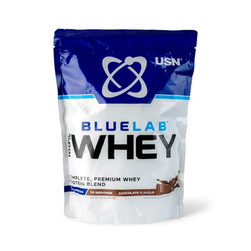 [6009544952176] USN Blue Lab Whey 100% Protein Blend-14Serv.-476G-Chocolate