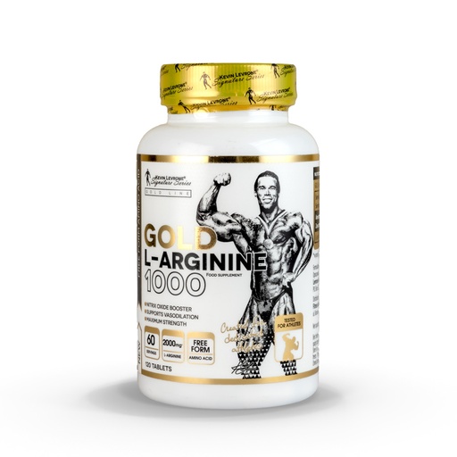 [5903719205917] Kevin Levrone Gold L-Arginine 1000-60Serv.-120Tab.