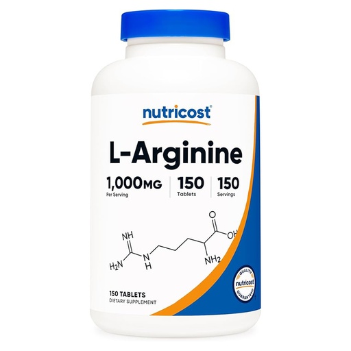[810014670317] Nutricost L-Arginine.-150Serv.-150Tablet