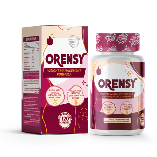 [6222023702790] Organic Nation Orensy Weight Management Formula-60Serv.-120 Capsules