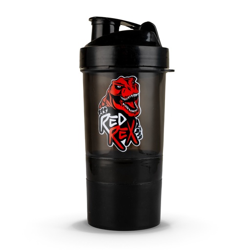 [6223007800000] Big Ramy Red Rex Shaker - 400 ML - Black