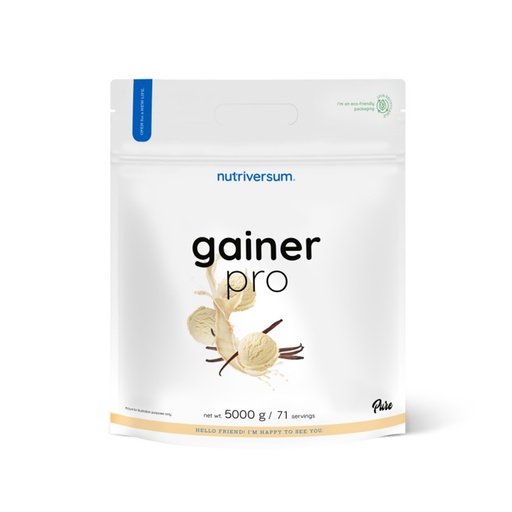 [5999107126797] Nutriversum Pure Gainer Pro-71Serv.-5000G-Vanilla