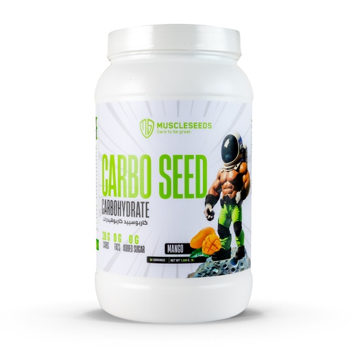 [7898588895565] Muscleseeds Carbo seed  Carbohydrate 50Serv 1500G Mango