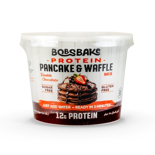 [6224000649807] ASN Advanced Bobsbake Protein-Pancake &amp; Waffle-1Serv-45Gm- Double Chocolate