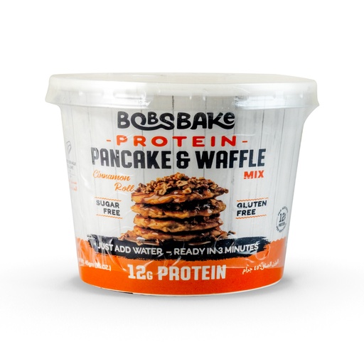 [6224000649814] ASN Advanced Bobsbake Protein-Pancake &amp; Waffle-1Serv-45Gm-Cinnamon Roll