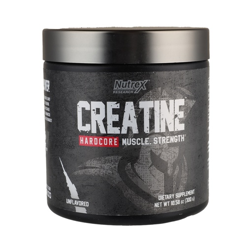 [850026029994] Nutrex Research Creatine Hardcore Muscle Strength-60Serv-300G