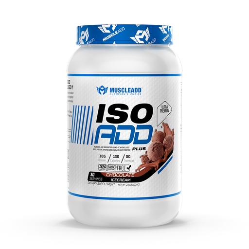 [6223007826624] Muscle Add Iso Add Plus-30Serv.-1020G.-Chocolate Ice Cream