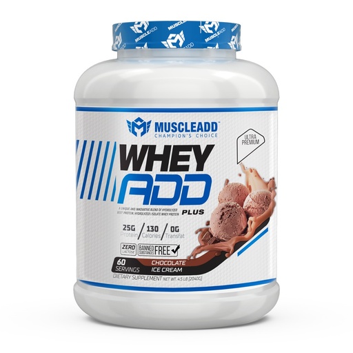 [6223007826532] Muscle Add Whey Add Plus-60Serv.-2040G-Chocolate Ice Cream