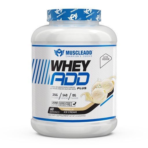 [6223007826556] Muscle Add Whey Add Plus-60Serv.-2040G-Vanilla Ice Cream