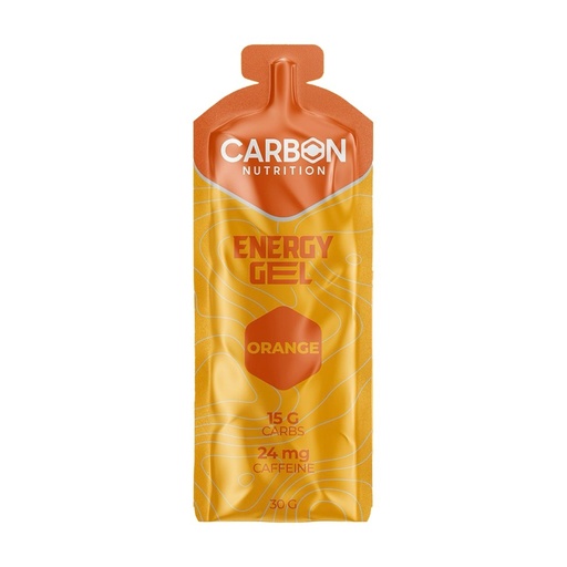 [6224011471015] Carbon Nutrition Energy Gel-30G-Orange