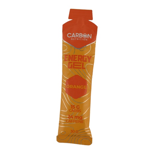 [6224011471015] Carbon Nutrition Energy Gel-30G-Orange