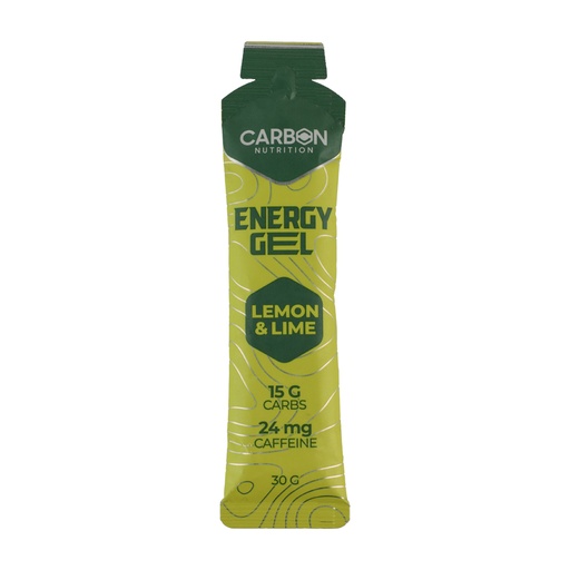 [6224011471039] Carbon Nutrition Energy Gel-30G- Lemon &amp; Lime