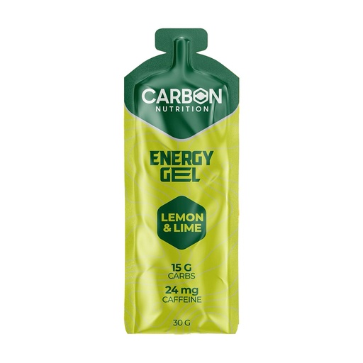 [6224011471039] Carbon Nutrition Energy Gel-30G- Lemon &amp; Lime