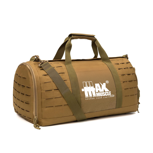 [6224009096855] Max Muscle X-Large multi pockets bag - Camel Color