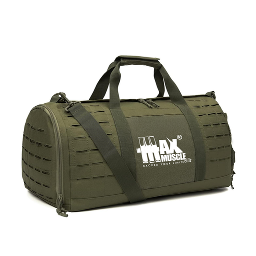 [6224009096862] Max Muscle X-Large multi pockets bag - Dark Green